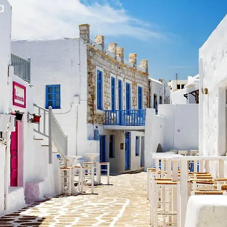 Gorgeous Paros 3 Bedrooms Harmony Private Outdoor Jacuzzi&garden Views Naousa Livadeia