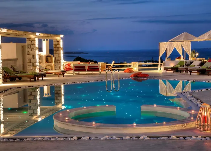 Gorgeous Paros 3 Bedrooms Harmony Private Outdoor Jacuzzi * Livadia (Paros)